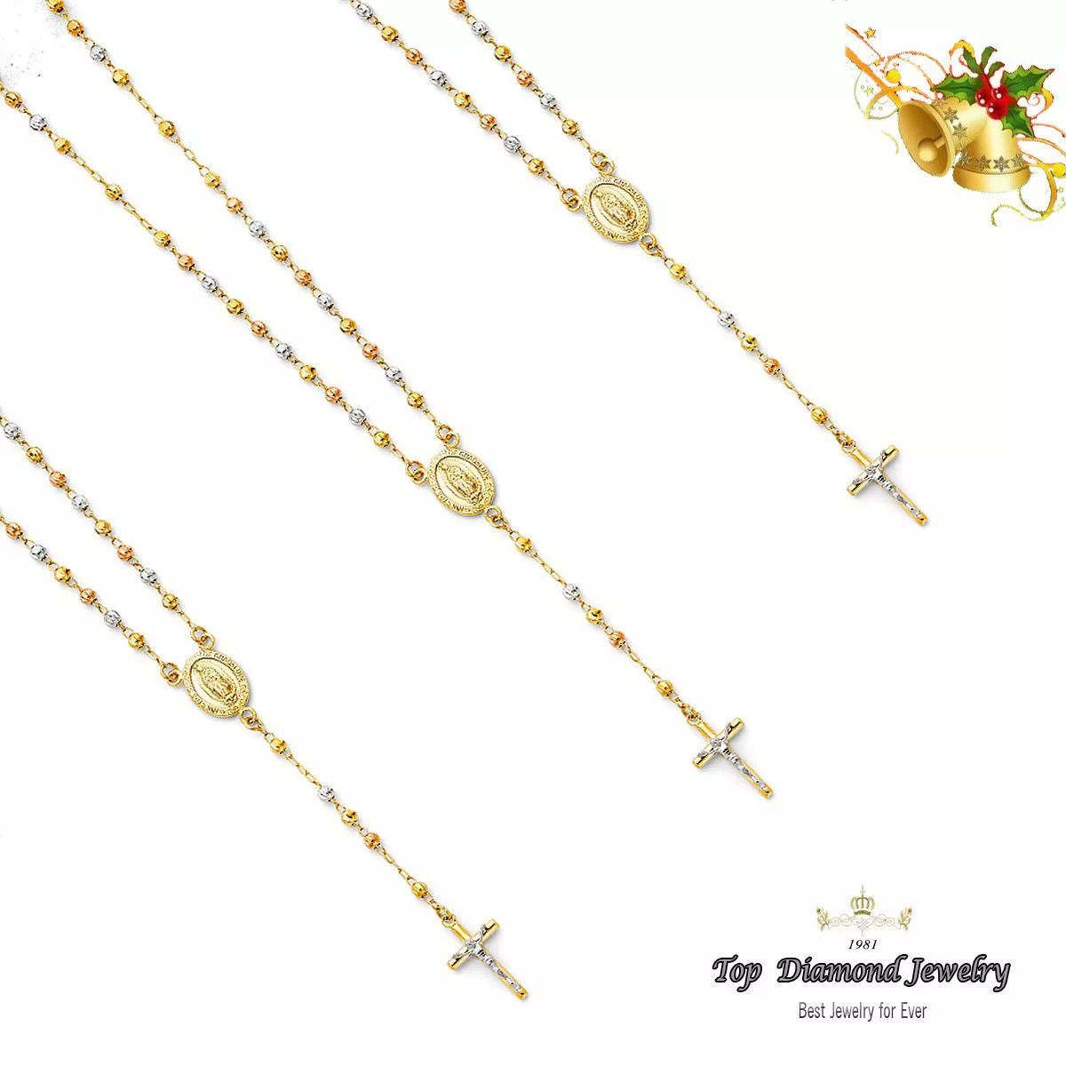 Costco gold rosary necklace deals