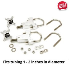 Tube Mount for Hi Lift Jack 1"-2" Bumper Bull Bar Roll Cage Roof Rack ATV RZR