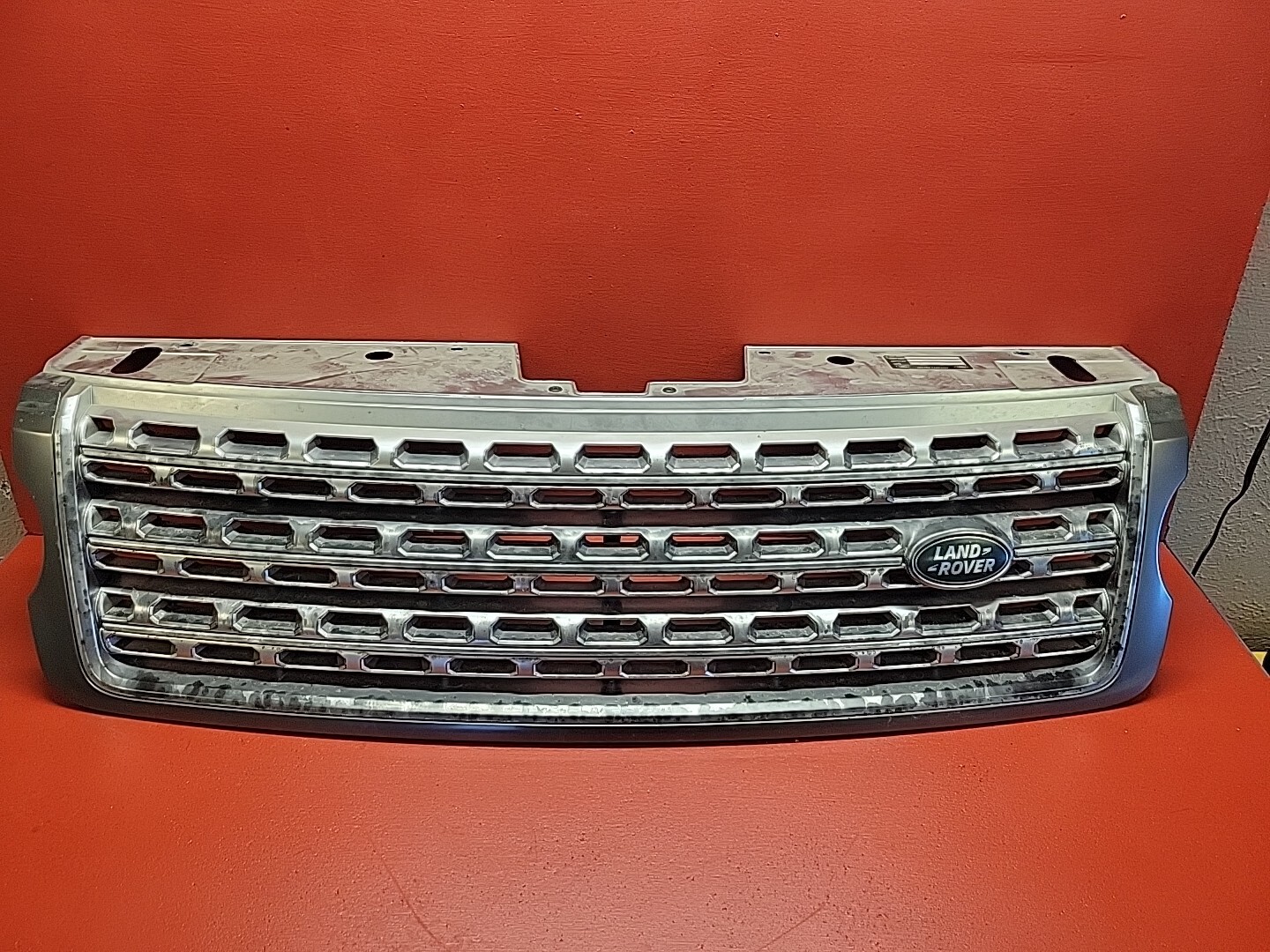 2013-2019 Land Rover Range Rover Front Upper Grille Silver LR077427