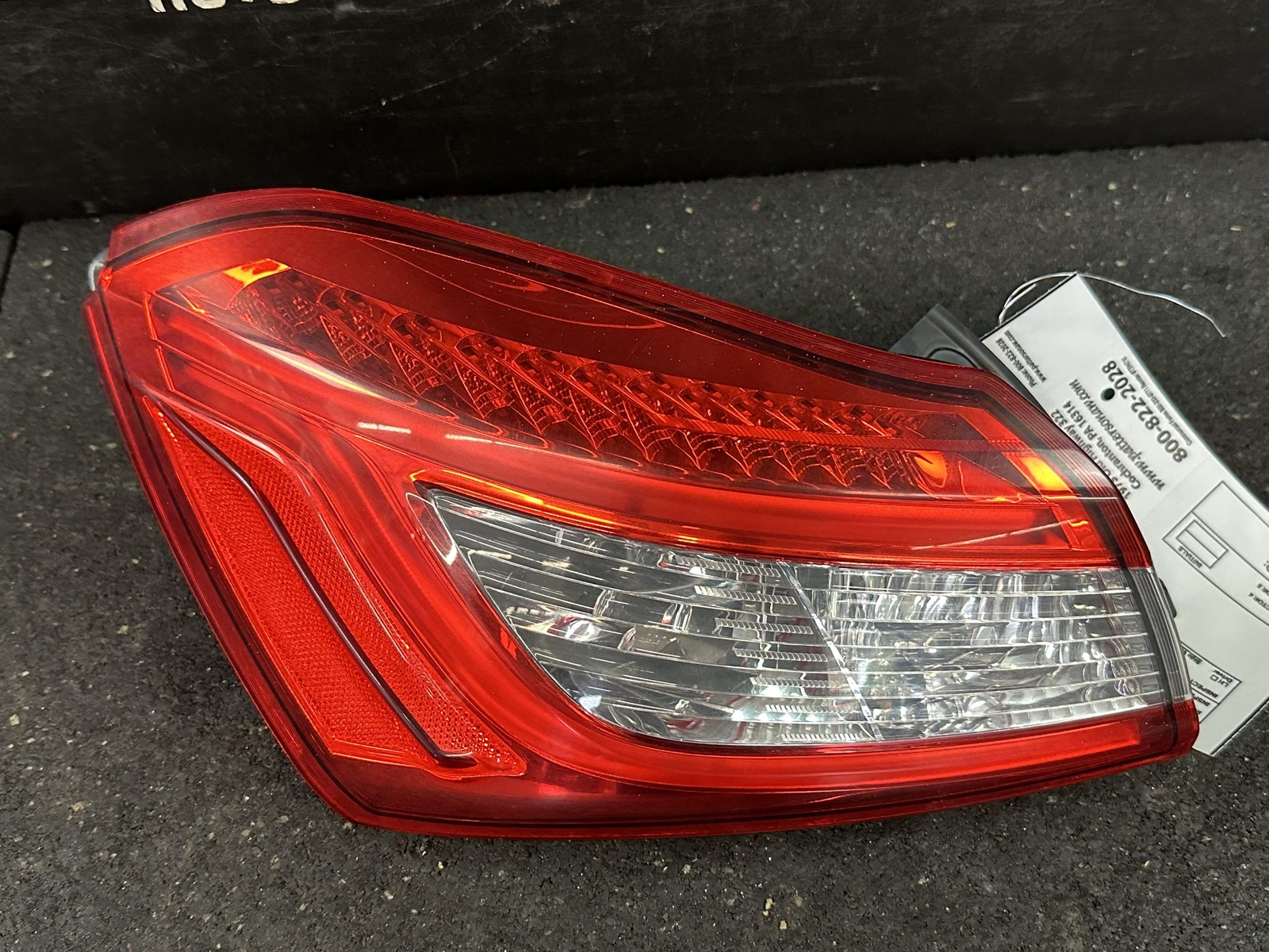 14-17 MASERATI GHIBLI DRIVER LEFT LH QUARTER MOUNTED TAIL LIGHT LAMP
