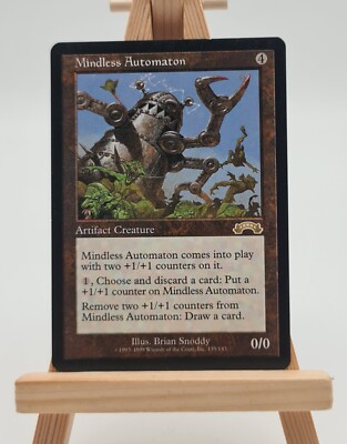Mindless Automaton  Exodus Magic  MTG englisch (Hirnlose Kampfmaschine) 135/143