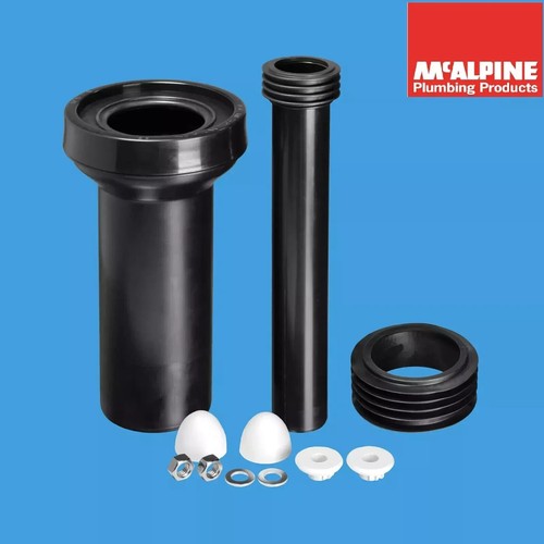 McAlpine Universal WC Frame Connector & Flush Pipe Kit for Wall Hung Pan FPKIT-3