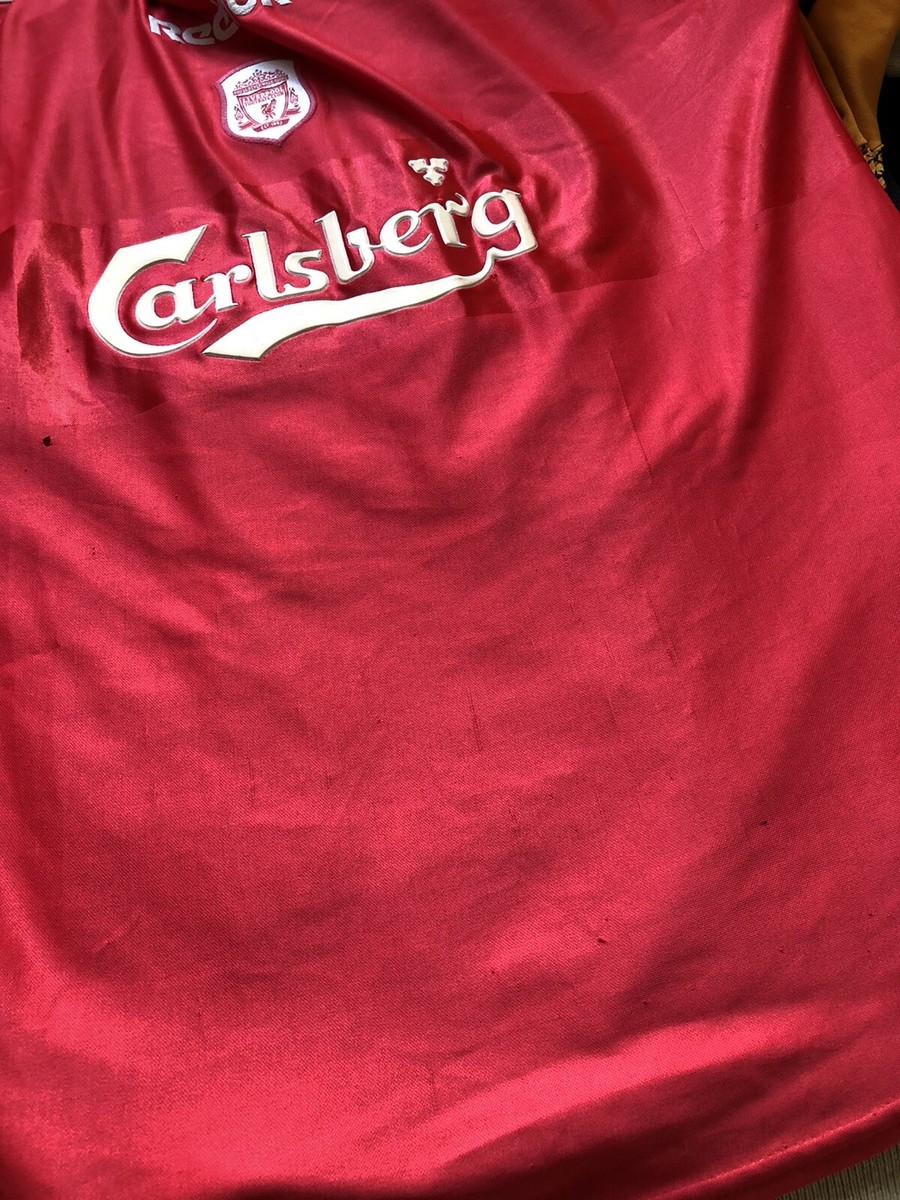 FC Liverpool Home Shirt 2000-2001 Football Jersey Vintage