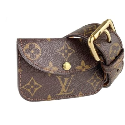Louis Vuitton Monogram Ceinture Pochette Leder Braun Gürtel 4078 - Bild 1 von 4