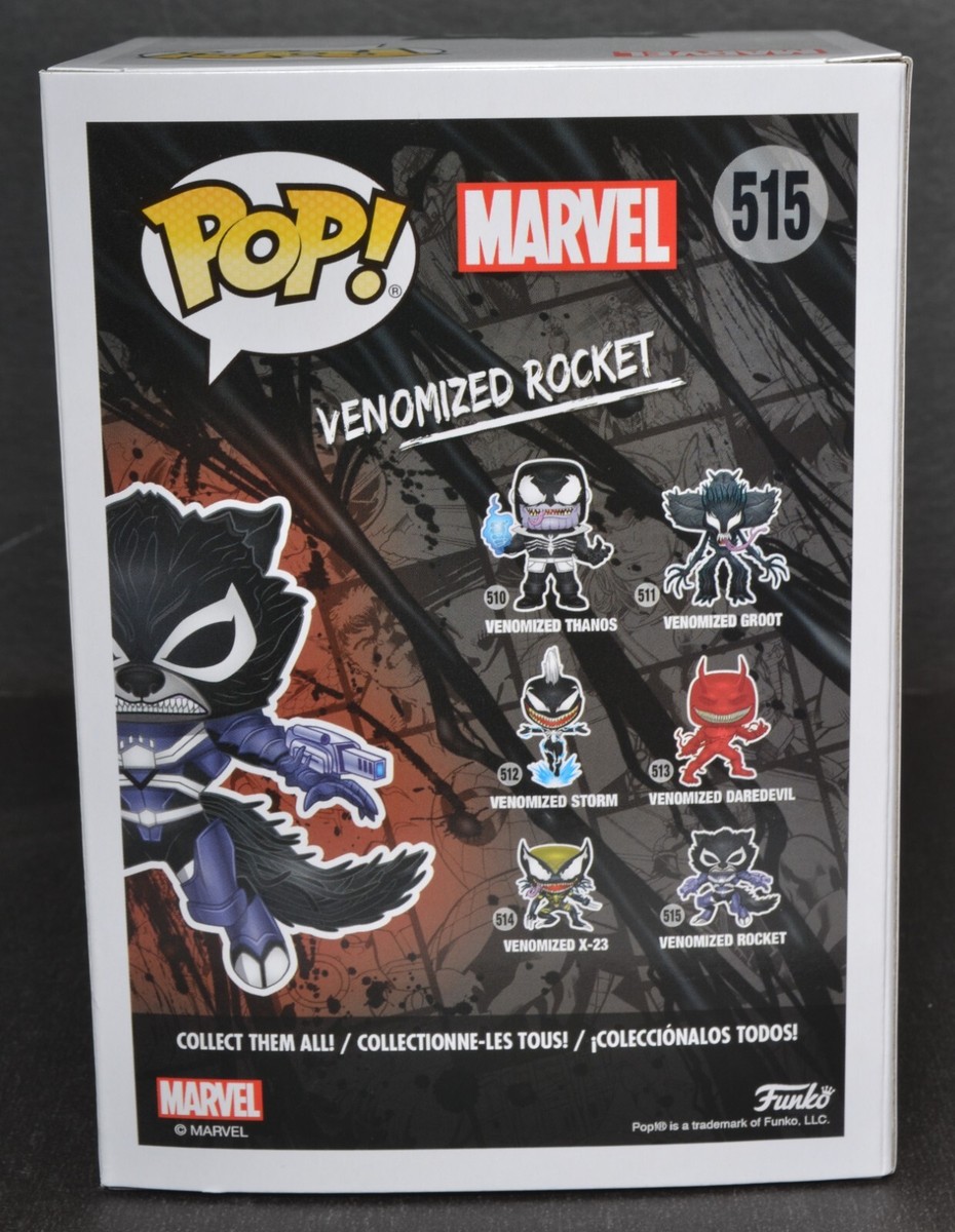 マーベル ヴェノマイズド ロケット グルート marvel 515 511 Funko Pop 'Marvel Venom' VENOMIZED ROCKET RACCOON Vinyl