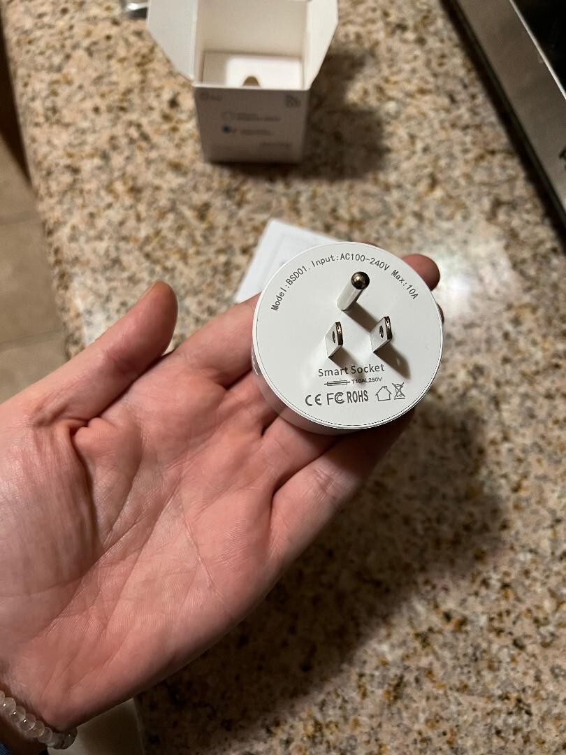 Smart Plug WiFi,  Work with Alexa-image