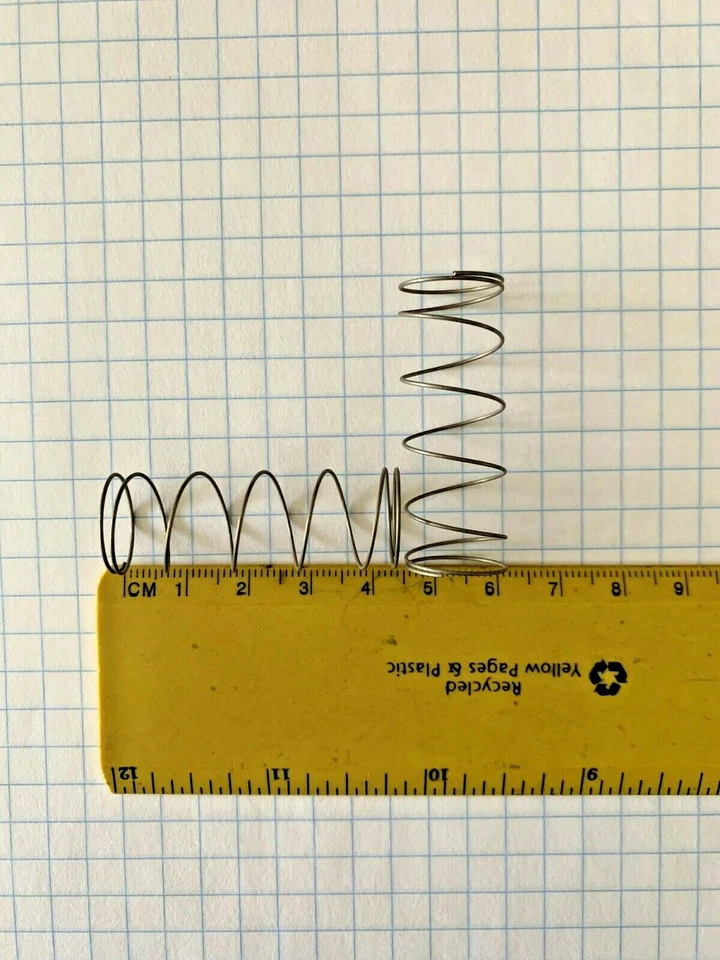 Trompeta Holton, ST550 "Admiral", resortes de válvula de pistón, juego de 3 Foto 2 de 3