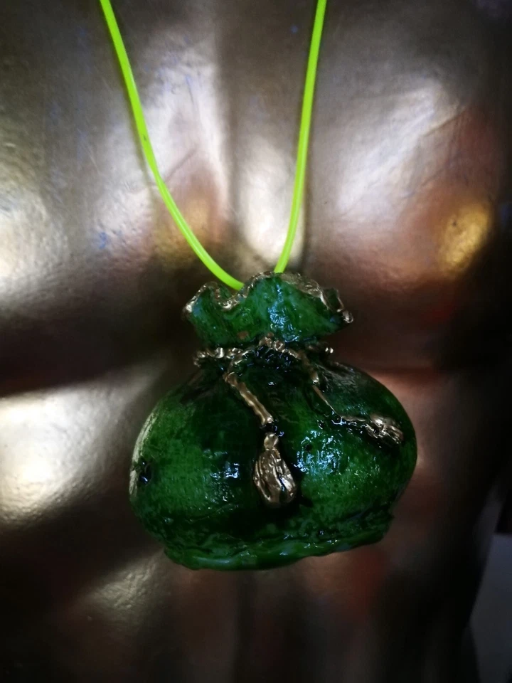 Money Talisman Attraction Wealth Richness Jewelry Necklace Pendant Amulet Charms - Image 3 of 4