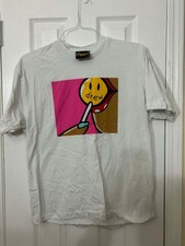 Drew House RARE Justin Bieber Lollipop Light White Tee SOLD OUT! Small