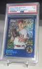 2022 Topps Heritage SHOHEI OHTANI Chrome Blue Sparkle🔥MVP/WORLD CHAMP🏆PSA 7