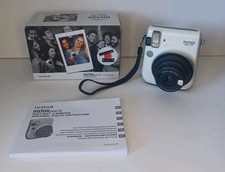 Instax Mini 70 Moon White Tested Working Good Condition Box And Instructions 