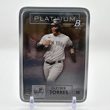 2021 Bowman Platinum Platinum Die-Cuts /99 Gleyber Torres #PDC-13