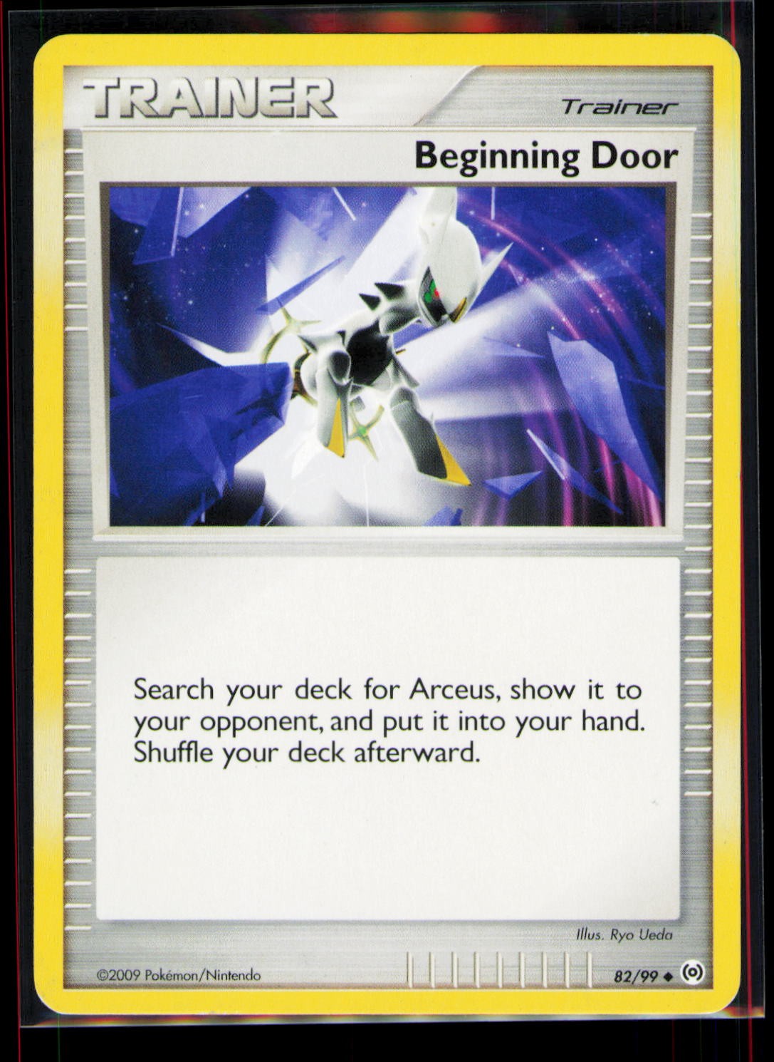 Pokemon Arceus Beginning Door 82/99 Uncommon LP