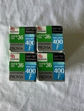(4) Provia 400F 35mm Film Cold Storage Expired