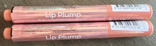 MCOBEAUTY LIP PLUMP 4-IN-1 HYDRATING LACQUER ~NUDE MELON~2 Pack~ New Sealed