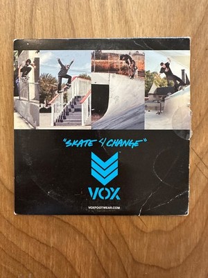 VOX Skate 4 Change (2011) DVD Skateboard Hale Ryan Smith Duffy Strubing