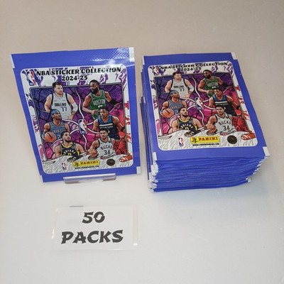 Panini NBA Sticker Collection 2024 2025 - 50 packs 250 Stickers