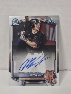 2025 Bowman Draft - Chrome Prospect Autographs Mitch Voit #CPA-MV