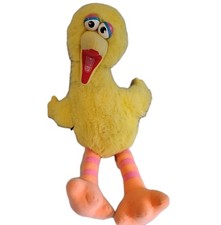 BIG BIRD VTG 1986 Sesame Street Talking Plush Pull-String Hasbro  Tested Eb4