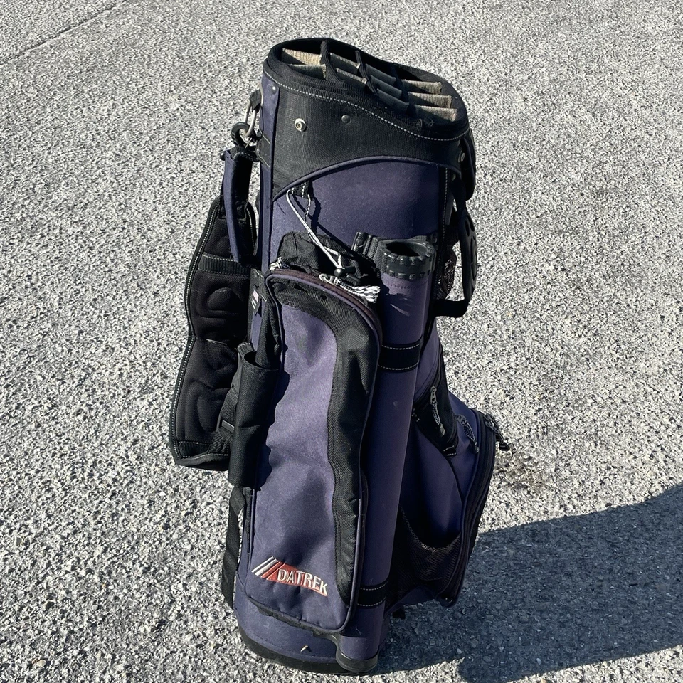 Carro de golf Datrek negro bolsa de lona 14 divisores Foto 3 de 4