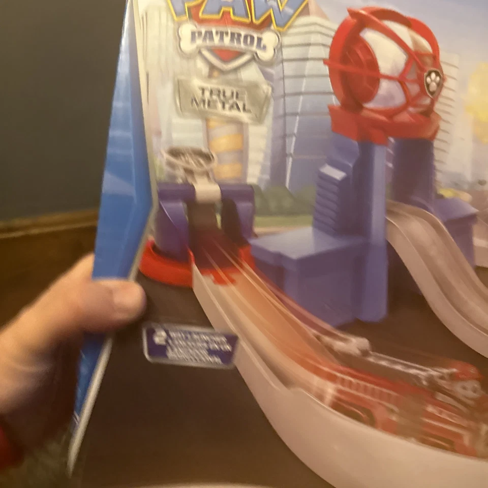 Paw Patrol The Movie True Metal Liberty Total City Rescue Track Set Diecast New - Image 3 of 4