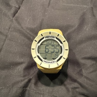 Rockwell Rider The Coliseum Men s Digital Watch, Used, White