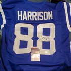Marvin Harrison Signed Indianapolis Colts #88 Football Jersey, JSA Auth