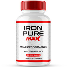 Iron Pure Max Supplement Capsules, Official IronPure Max Advanced Pills 1 Pack 