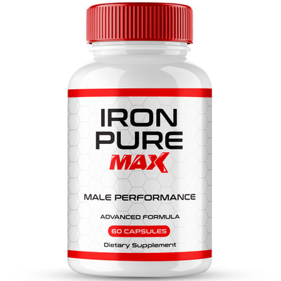 Iron Pure Max Supplement Capsules, Official IronPure Max Advanced Pills (1 Pack)