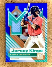 2025 Panini Donruss Blue Ice Prospect Jersey Kings Kaelen Culpepper PJK-KC Twins