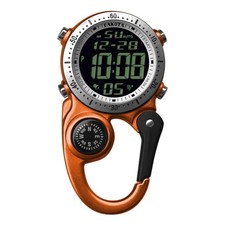 Dakota Digital Backpacker Clip Watch, Alarm, Stopwatch, Timer and Dual Time