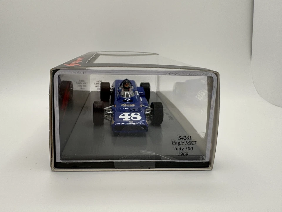 Spark S4261 EAGLE MK7 INDY500 1969 1/43 - Immagine 4 di 4