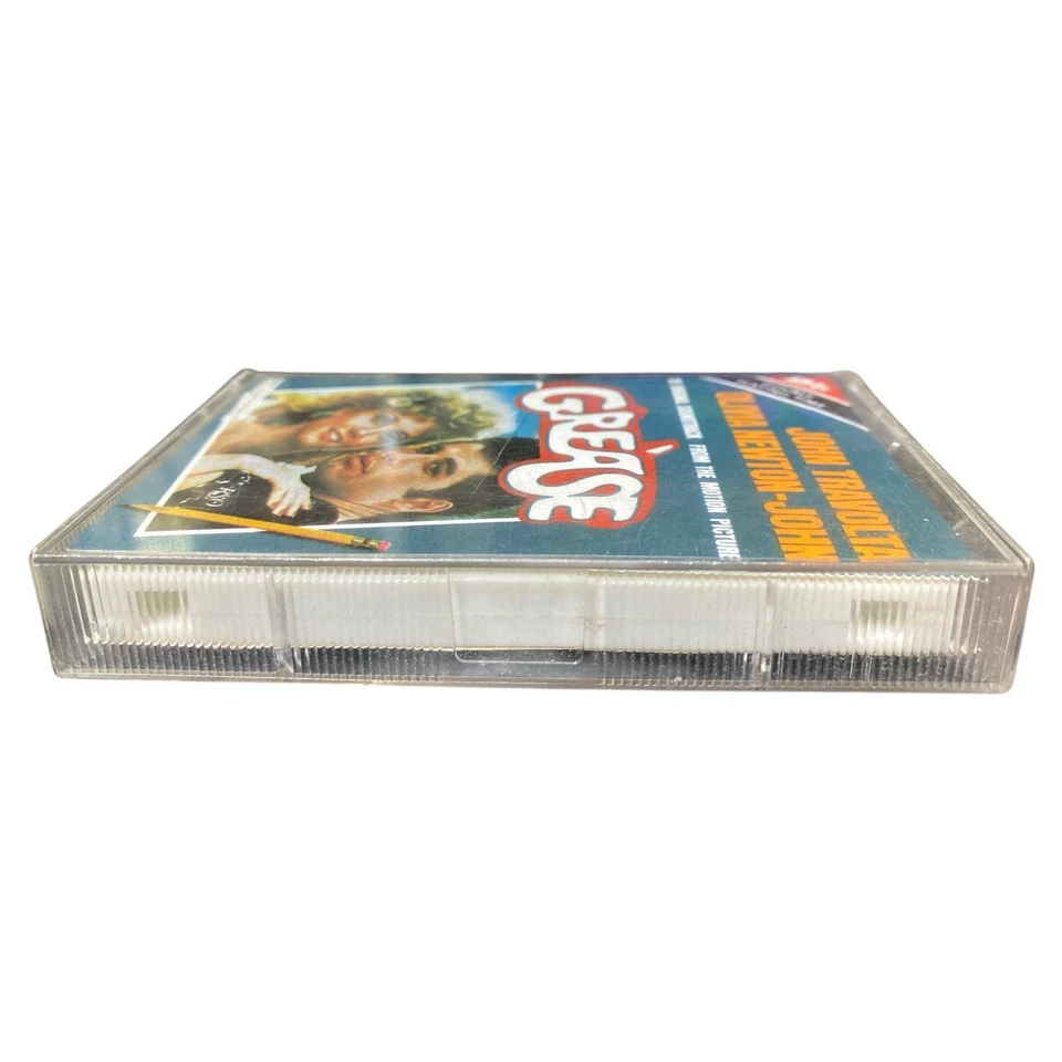 Grease Cassette Tape Movie Soundtrack John Travolta Olivia Newton-John VTG 1978 - Image 4 of 4