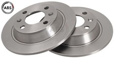 2x Bremsscheibe A.B.S. 15890 2 Bremsscheiben Hinterachse Hinten für Saab