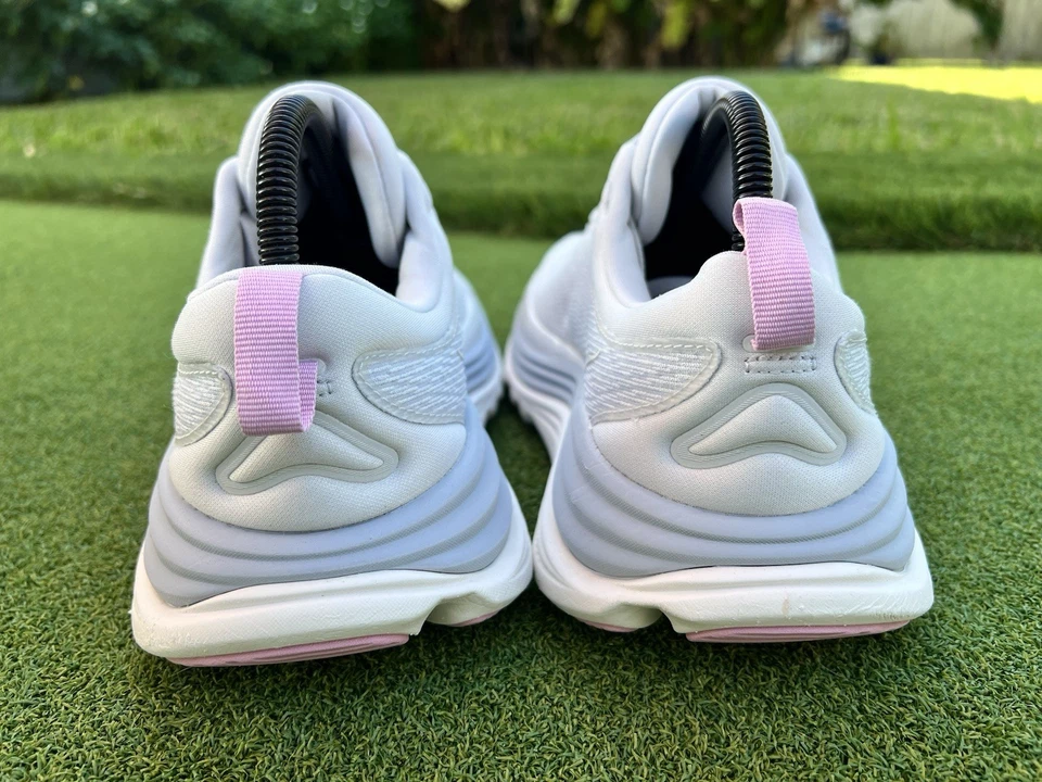 Hoka One One Gaviota 5 Wide Women's Running Shoes Size 7D Sea Ice/Pink Twilight - Image 4 of 4