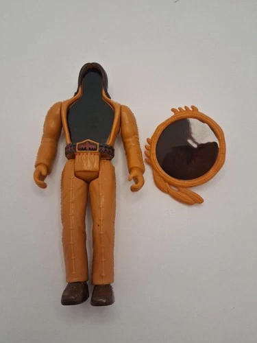 1987 Tonka Super Naturals Eagle Eye Warrior action figure with mirror