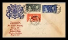 Dr Jim Stamps British Honduras George VI Coronation 3v Set First Day Cover