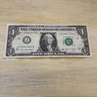 Birthday/Anniversary Note, 3/22/61 Fancy Serial # Dollar bill, J 01961322 B 2021 — photo 1