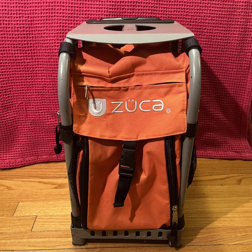 ZUCA Sport Frame (Gray) + Bag Insert (Orange) - Image 2 of 4