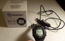 Tec Tec Tec GPS GOLF WATCH 38,000 COURSES WORLDWIDE WITH CHARGER VG CONDITION