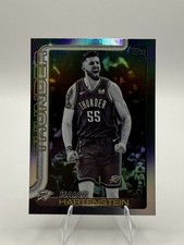 Topps 2025-26 Isaiah Hartenstein BLACK #120 Oklahoma City Thunder Basketball