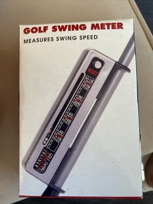 Vintage 1998 E&B Perfect Solutions Golf Swing Speed Trainer 4.5''L. NEW IN BOX.