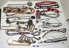 Lot of 23 vtg costume jewelry necklaces - Marcel Boucher Trifari Native American