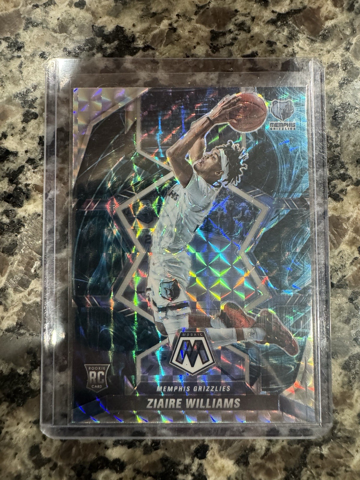 Ziaire Williams 2021-22 Panini Mosaic Genesis Prizm Rookie RC Case Hit RARE #216