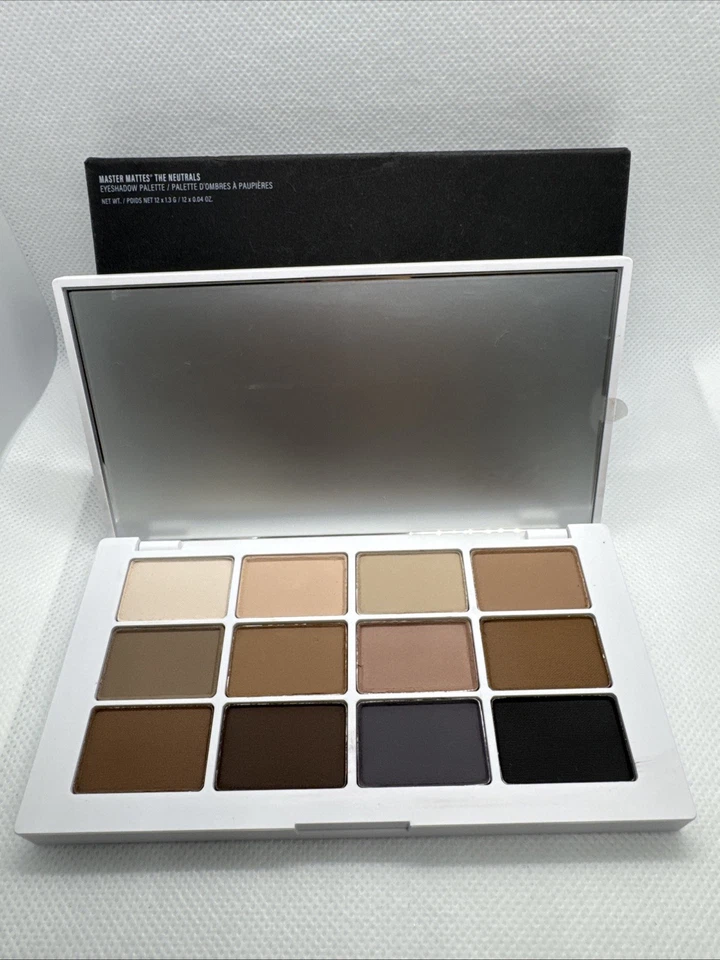 Paleta de sombras de ojos Makeup By Mario Master Mattes THE NEUTRALS nueva en caja Foto 2 de 2