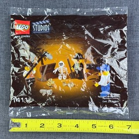 Lego Studios 1411 Pirates Treasure Hunt 29 pcs New Sealed 2001 Quaker Oats Promo