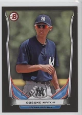 2014 Bowman Draft Top Prospects Asia Exclusive Black Gosuke Katoh #TP-85