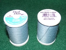 Dual Duty All Purpose Polyester Thread, 250 yards, Blue (4320)