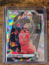 2024 Panini WNBA Prizm Laeticia Amihere Silver Ice Prizm #54 Atlanta Dream
