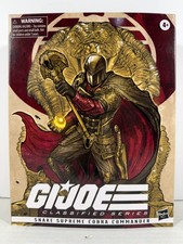 Hasbro G.I. Joe Classified Snake Supreme Cobra Commander Figure SDCC 2020